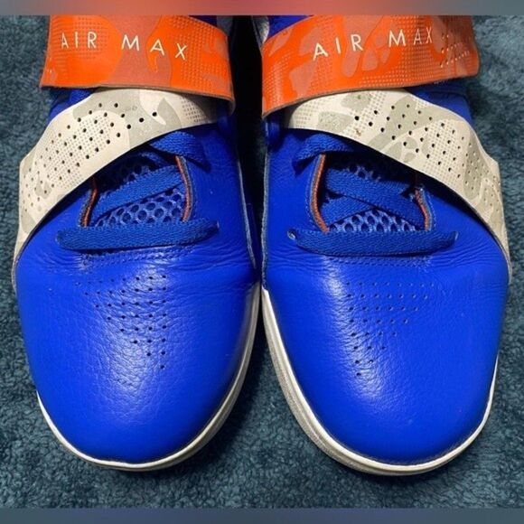 Nike Air Max Sweep Thru 'Amare Stoudemire Blue Orange PE 2011 Mens Sz 11(US) EUC - Picture 13 of 16